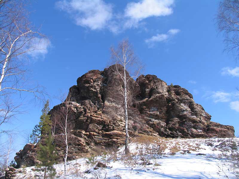 Большой камень. Челябинская область.