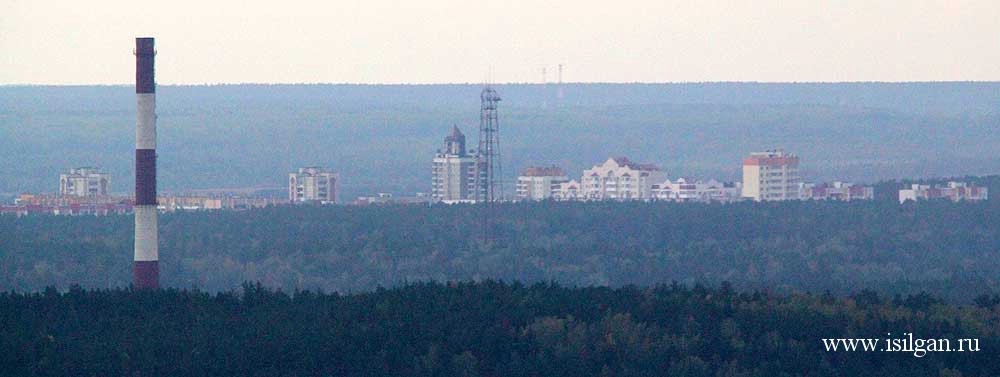 Гора Каравай. Поселок Вишневогорск. Челябинская область.