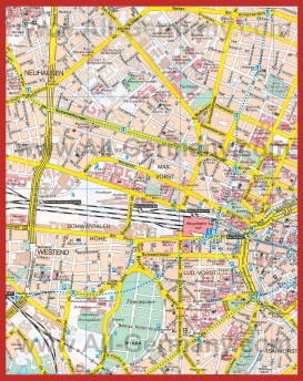 Карта Берлина на русском языке