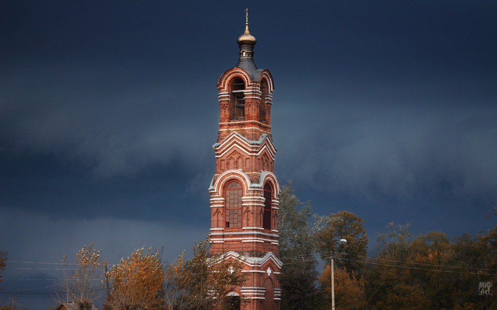 Городская колокольня (1878 год). Фотограф - Дмитрий Сдобин