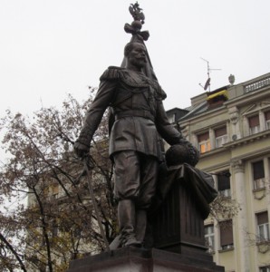 памятник русскому царю