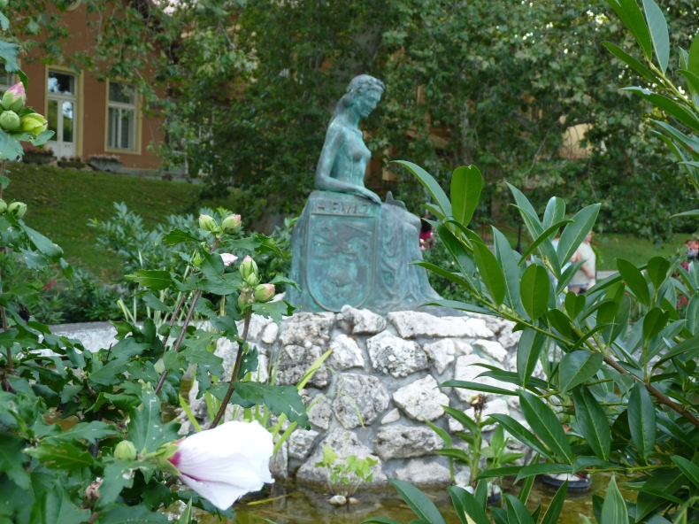 памятник девочке Hotel Spa Hévíz