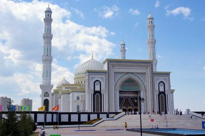 New Mosque Near Our House in Astana