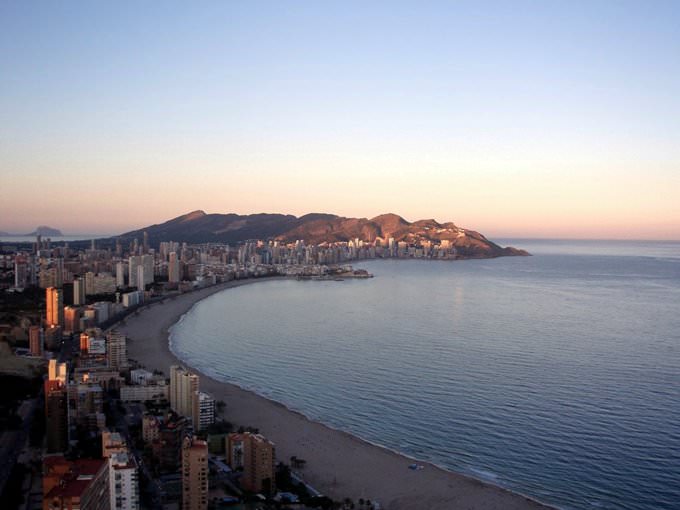 Benidorm bay