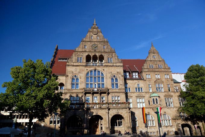 Das alte Rathaus in Bielefeld