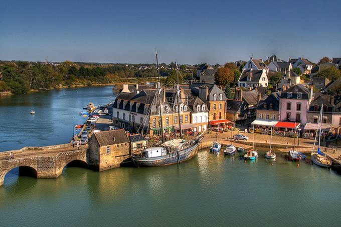 Auray - France | Saint Goustan - Port dAuray