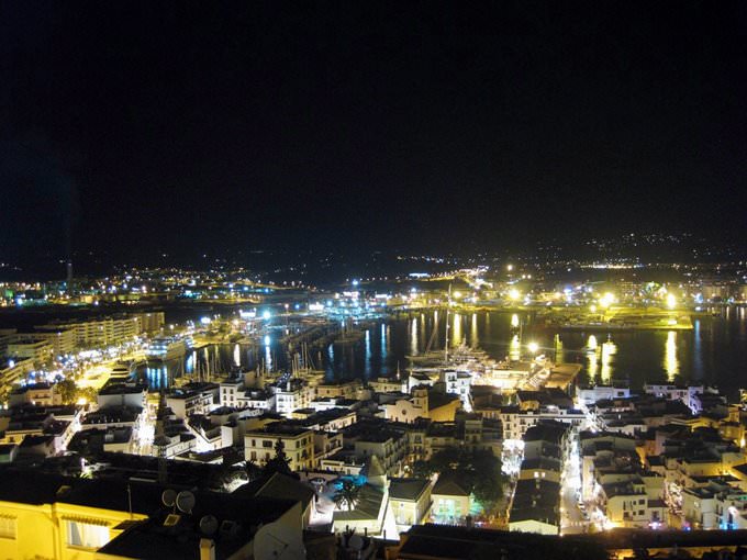 Ibiza Night View