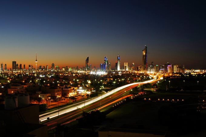 Kuwait City at Night