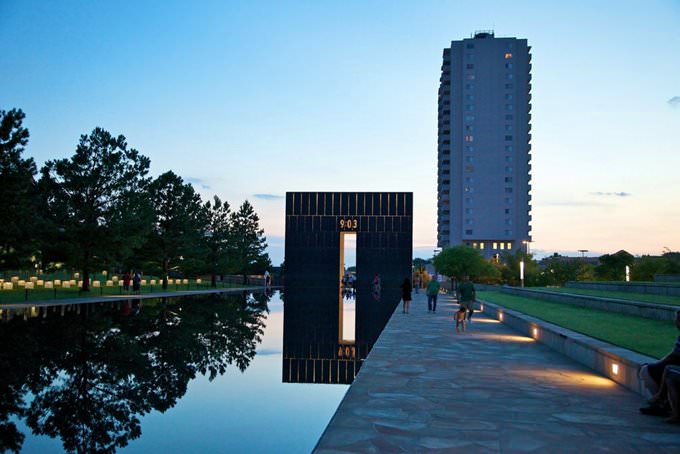 Oklahoma City Reflecting Pool