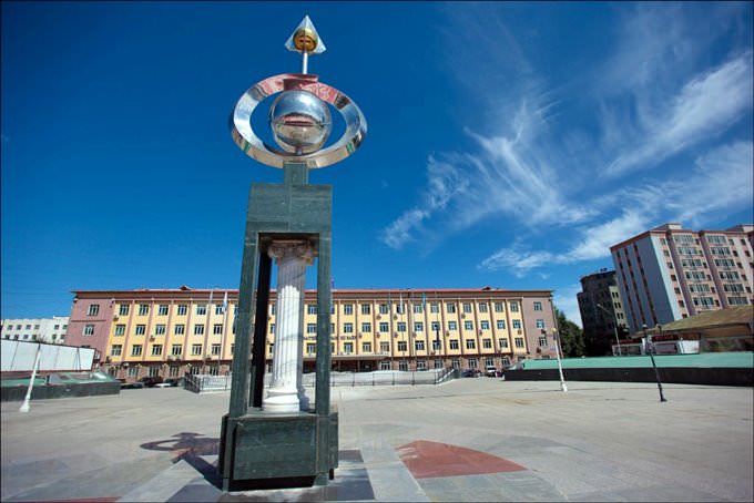very nice sculpture in Ulaanbaatar