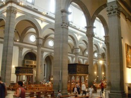 Церковь Сан Лоренцо и Капеллы Медичи. Флоренция → Архитектура