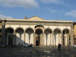 Церковь Сантиссима Аннунциата. Флоренция → Архитектура