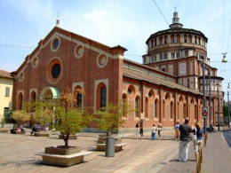 Церковь Санта-Мария делле Грацие. Милан → Архитектура
