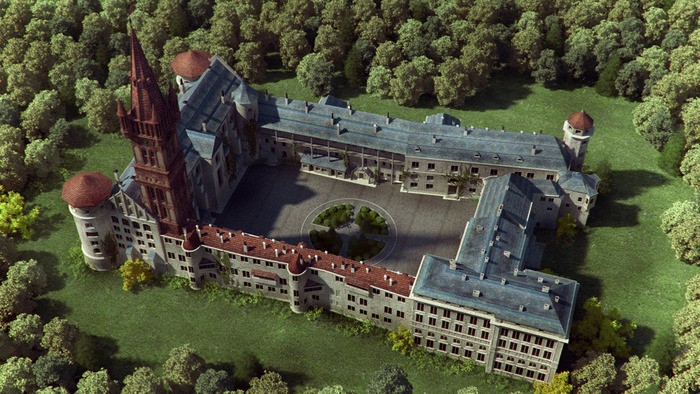 Фотореконструкция Кенигсбергского замка