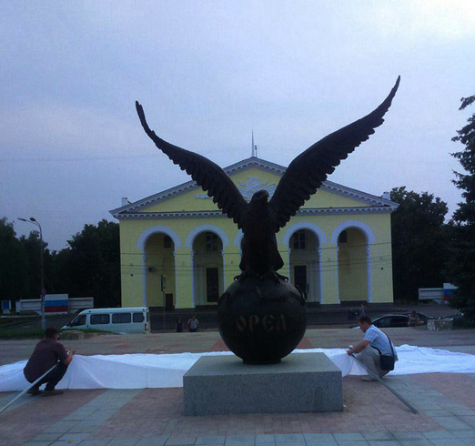 Скульптура «Орел-Юбиляр»