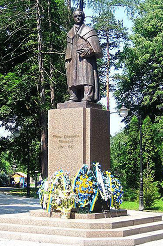 Памятник Т. Г. Шевченко