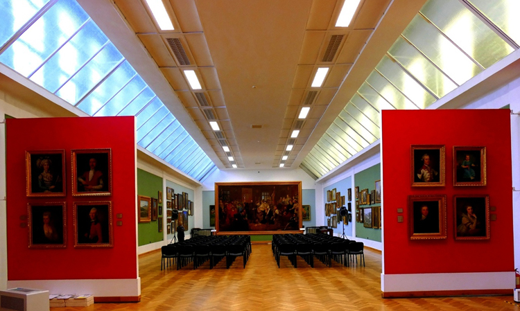 Внутри люблинского музея