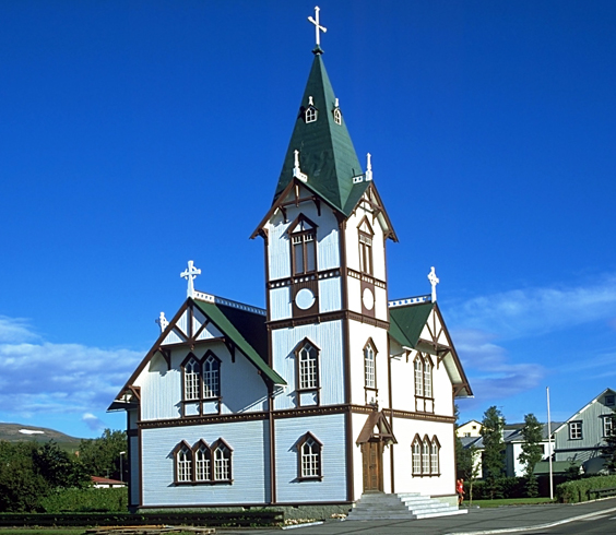 Церковь города Хусавик