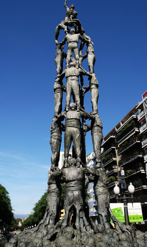 Памятник «El Monument als castellers»