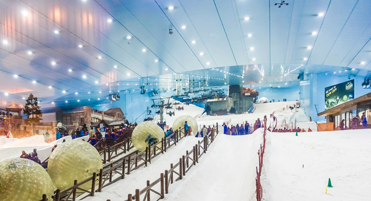 Горнолыжный курорт "Ski Dubai"