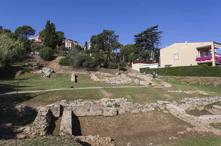 Руины древнеримской Виллы