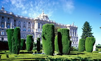 Сады Сабатини – оправа Королевского дворца Мадрида (Испания)