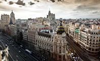 Гран Виа – главная артерия Мадрида (Испания)