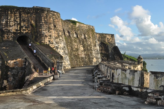 Форт Сан Фелипе дель Морро в Пуэрто-Рико