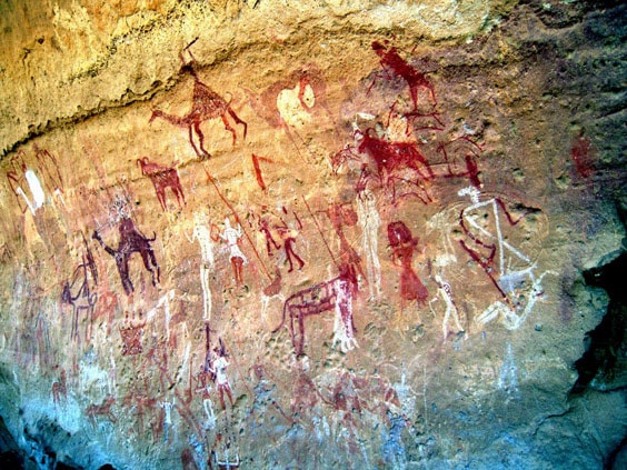 Наскальная живопись в Тассилин-Адджере