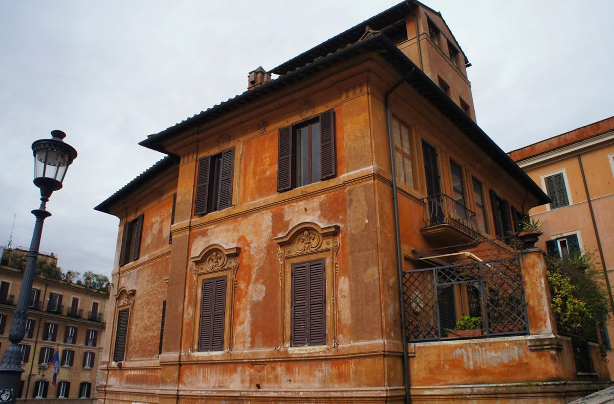 Дом Китса в Риме