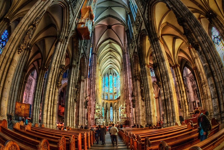 Кёльнский собор – потрясающий интерьер