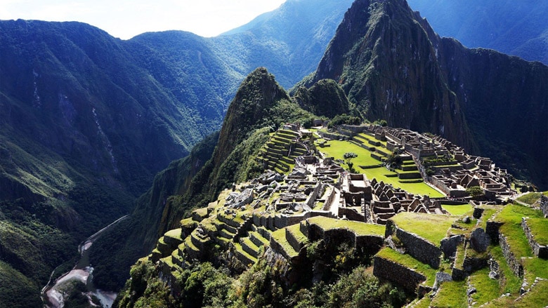 Древний город инков Мачу-Пикчу
