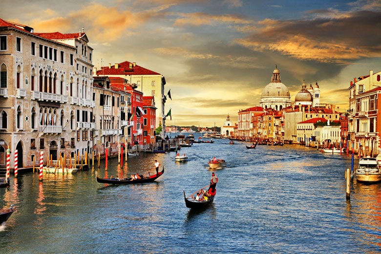 Каналы Венеции – гондолы