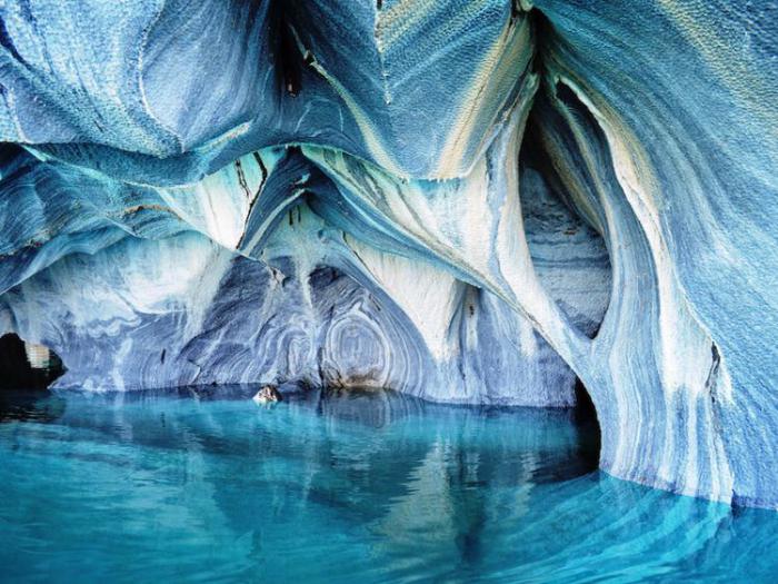 великолепные пещеры в чили