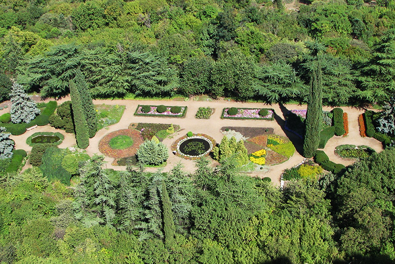 ботанический сад Тбилиси