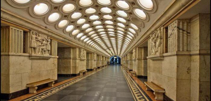 самая красивая станция метро москва