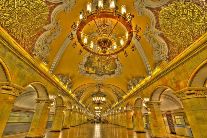  самая красивая станция московского метро