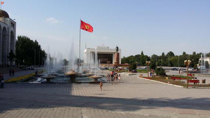 достопримечательности Бишкека летом