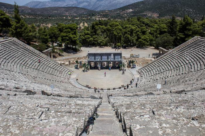 театр древней греции в эпидавре