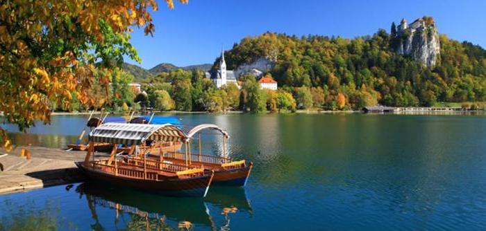 Отдых на озере блед словения