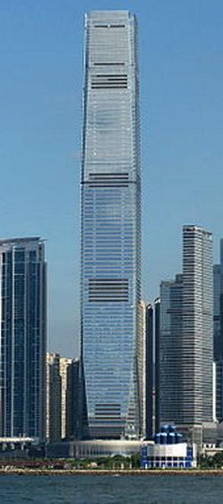 один из небоскребов Гонконга