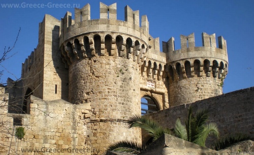 Один из замков рыцарей-госпитальеров на Родосе