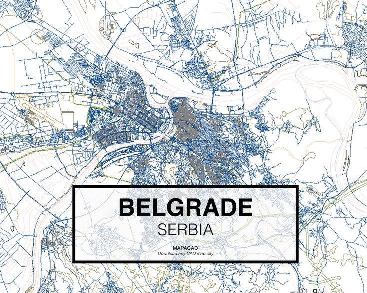 Достопримечательности белграда на карте Карта Белграда на русском