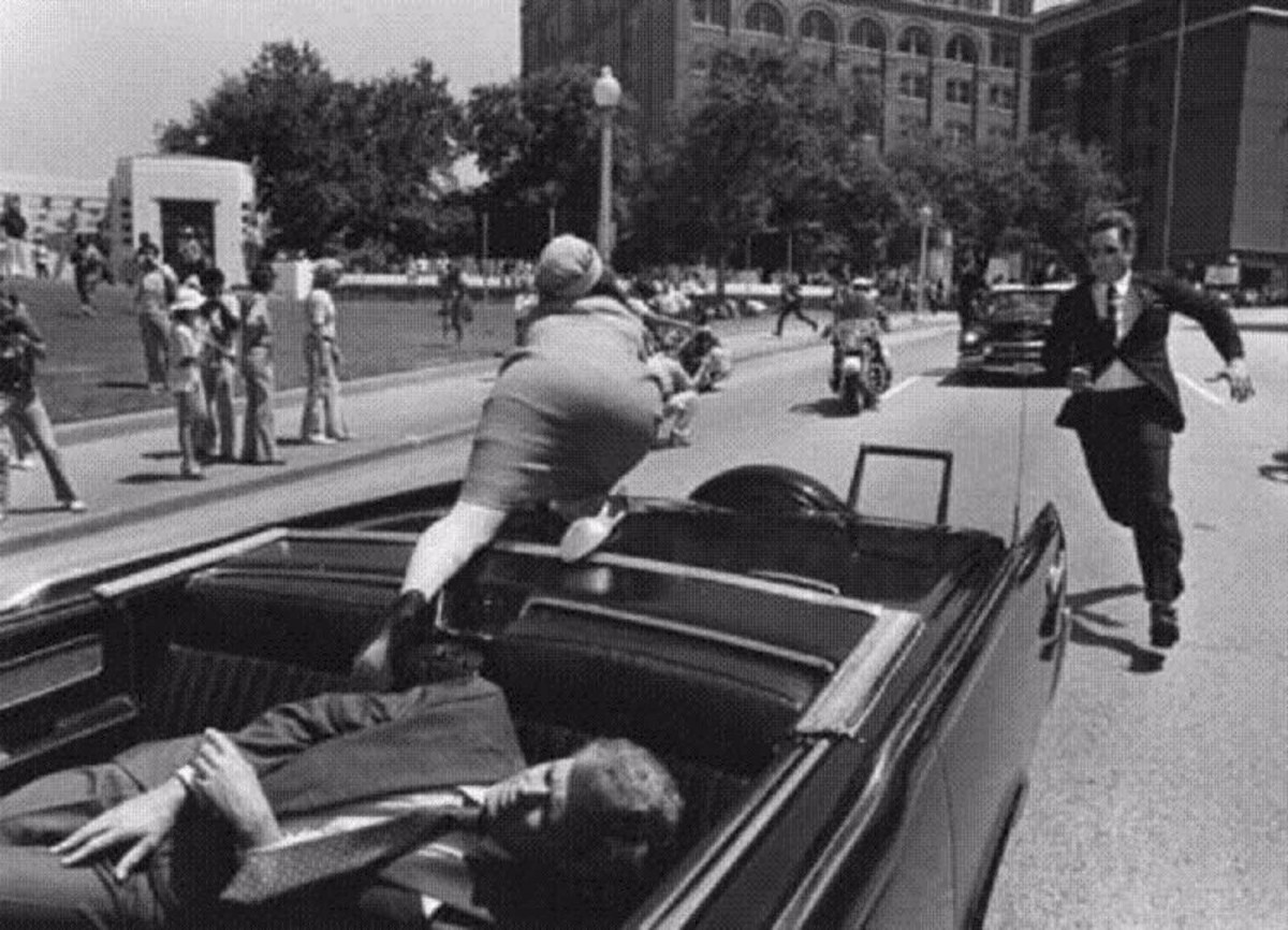 Момент убийства Джона Кеннеди
