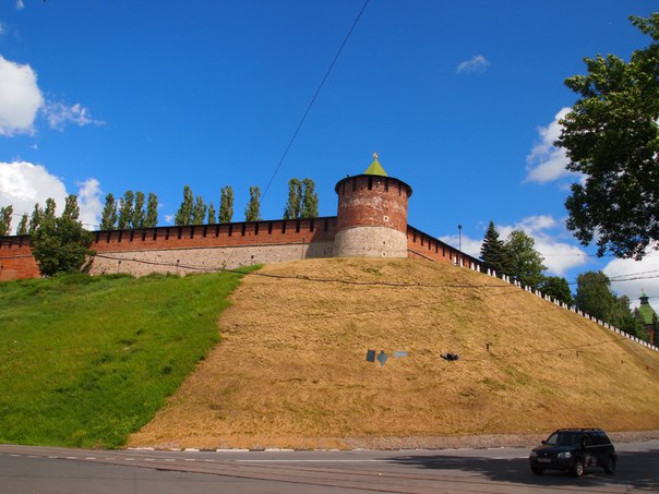 Вид на непреступный кремль