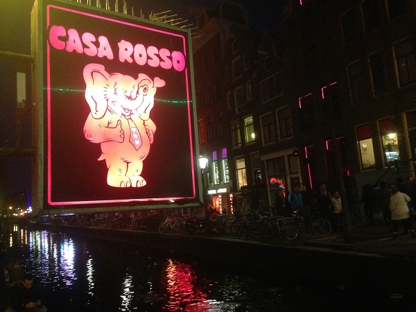 Секс-театр Шоу Casa Rosso в Квартале красных фонарей
