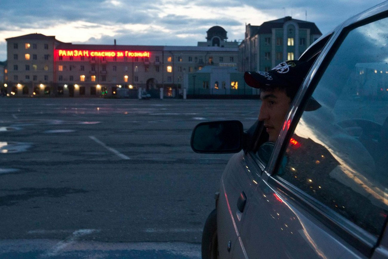 таксист в Грозном