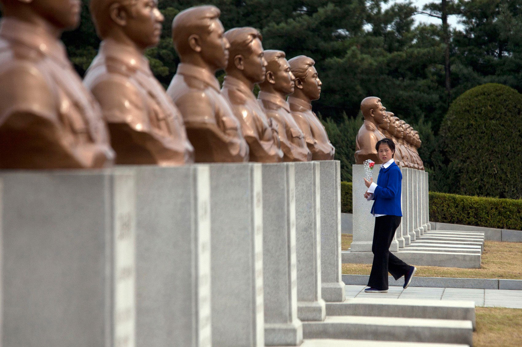 мемориальное кладбище Северной Кореи