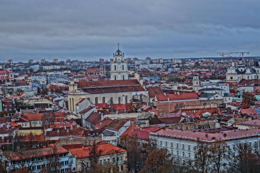 панорама Вильнюса