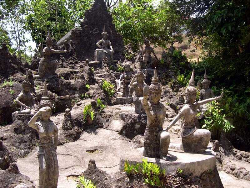 остров Самуи сад Будды